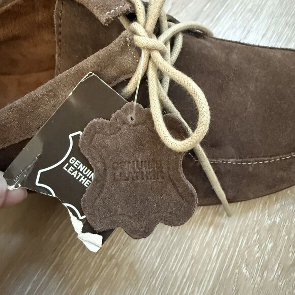 NEW B.O.C. by Born Womens Suede Leather Brown Moccasins Loafers Shoes Sz 11 - Picture 9 of 11